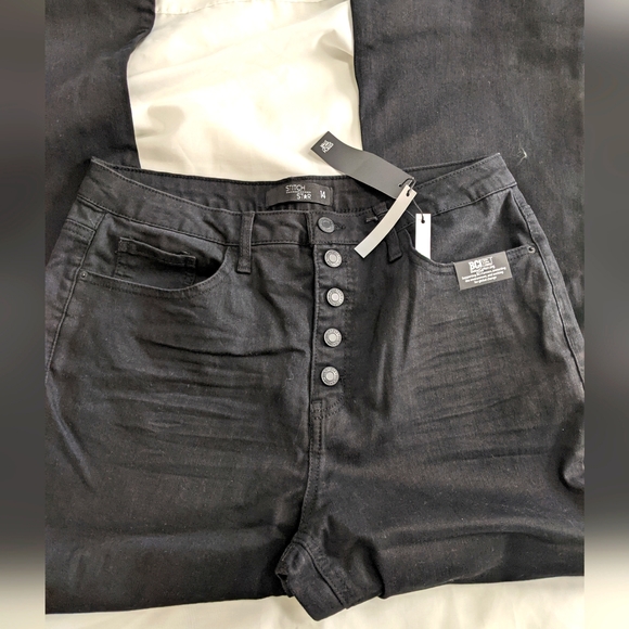 Stitch Star Women's High Rise Flare Leg Jeans - Picture 2 of 11